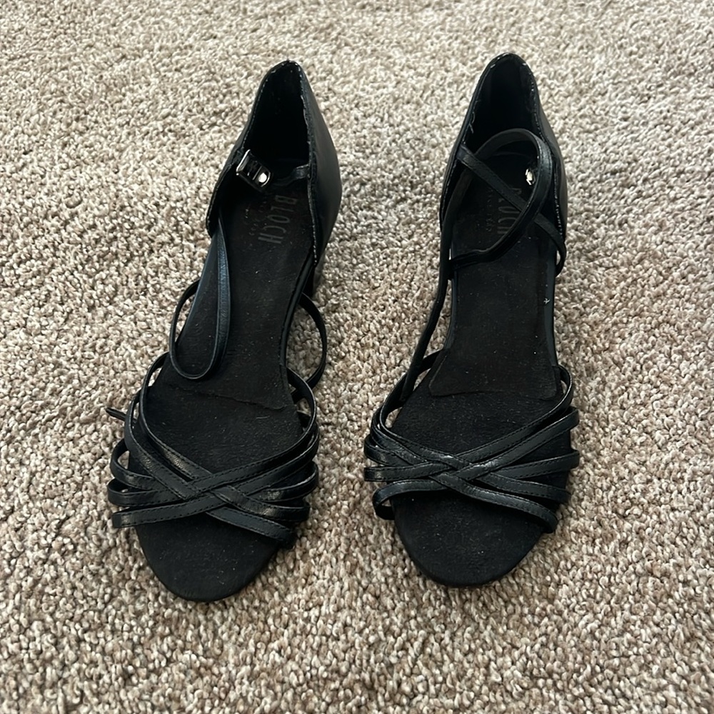 Bloch Ladies Annabella Latin Practice Shoes Size 7B